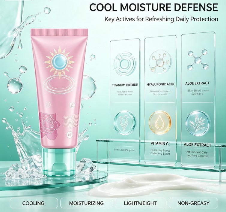 Lightweight Summer Face & Body Isolation Cream: Deeply Moisturizing & Protective Outdoor Skin Care
